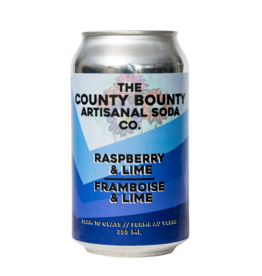 The County Bounty Raspberry & Lime Artisanal Soda | The County Bounty
