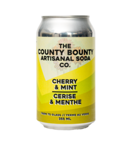 The County Bounty Cherry & Mint Artisanal Soda