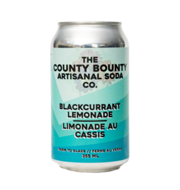 The County Bounty Blackcurrant Lemonade Artisanal Soda | The County Bounty
