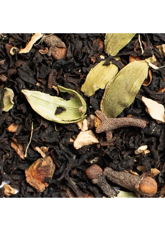 Pluck Tea Chai Spice | Glass Jar of Tea Bags 20 Servings