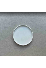 Spirit Wares Ice 8.5" Porcelain Rustic Edge Plate