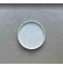 Spirit Wares Ice 8.5" Porcelain Rustic Edge Plate
