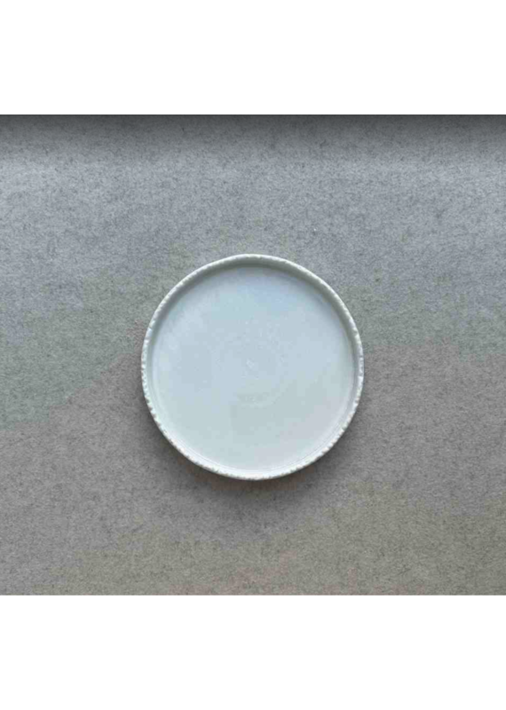 Spirit Wares Ice 8.5" Porcelain Rustic Edge Plate
