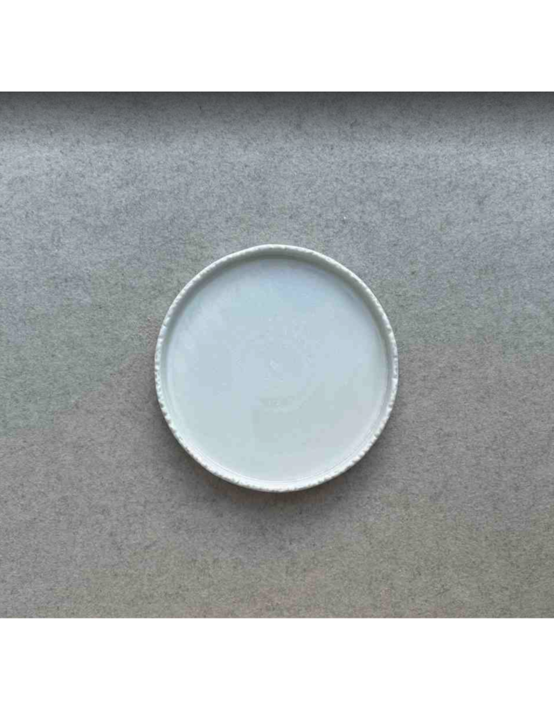 Spirit Wares Ice 8.5" Porcelain Rustic Edge Plate