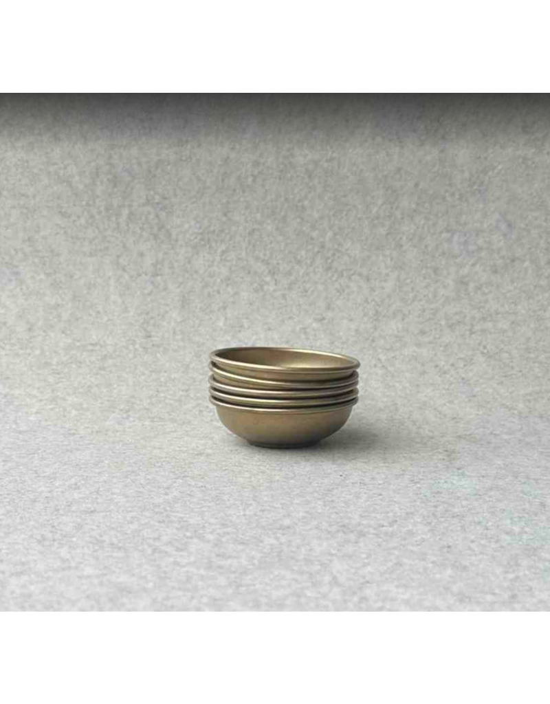 Spirit Wares Retro Stainless-Steel  Gold 3" Round Ramekin