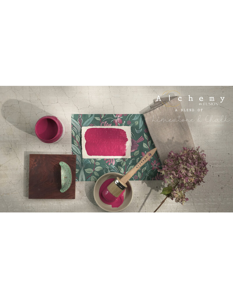 Raspberry | Alchemy Limestone & Chalk Paint by Fusion
