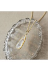 Glee Jewelry Alara Mother of Pearl Necklace | Glee Jewelry Gold
