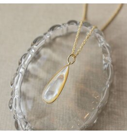 Glee Jewelry Alara Mother of Pearl Necklace | Glee Jewelry Gold