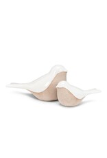 Abbott Collection Porcelain Matte & Shiny Bird | Small