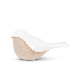 Abbott Collection Porcelain Matte & Shiny Bird | Small