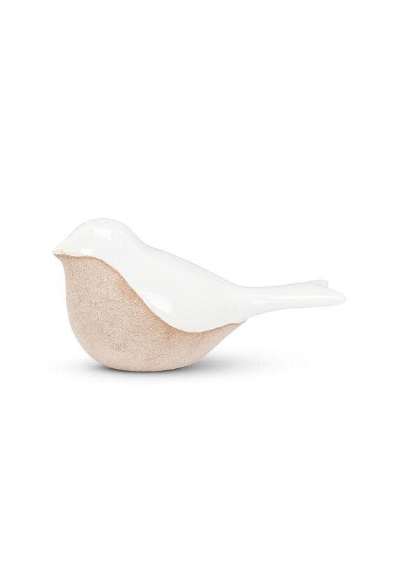 Abbott Collection Porcelain Matte & Shiny Bird | Small