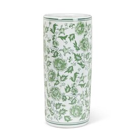 Abbott Collection Floral Porcelain Umbrella Stand