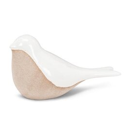 Abbott Collection Porcelain Matte & Shiny Bird