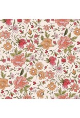 Brunelli Pink Floral Tablecloth | 54"x72"