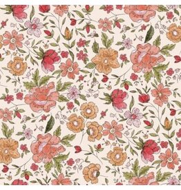 Brunelli Pink Floral Tablecloth | 54"x72"