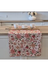 Brunelli Pink Floral Tablecloth | 54"x72"
