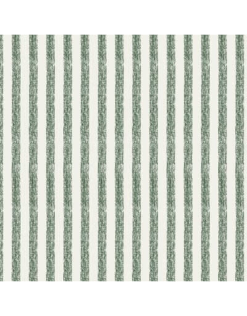 Brunelli Seacoast Green Striped Tablecloth | 60"x90"