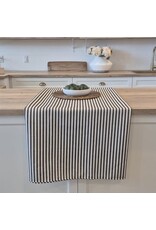 Brunelli Seacoast Grey Striped Tablecloth | 54"x72"