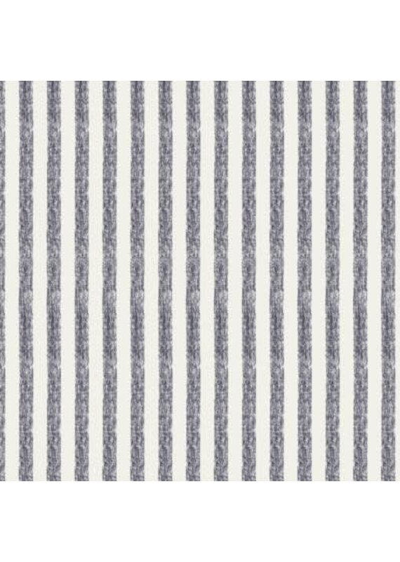 Brunelli Seacoast Grey Striped Tablecloth | 60"x90"