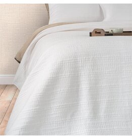 Brunelli White Stitch Cotton Quilt