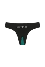 huha Seamless Low-Mid Thong by huha | Black