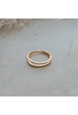 Glee Jewelry Patsy gold Ring by Glee