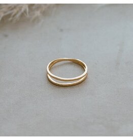 Glee Jewelry Patsy gold Ring by Glee