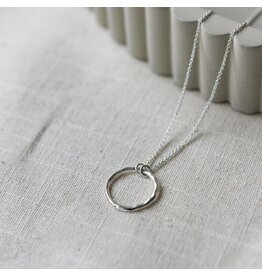Glee Jewelry Chained Circle Necklace by Glee