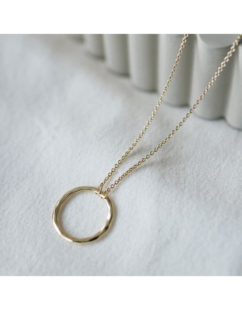 Glee Jewelry Chained Circle Necklace by Glee