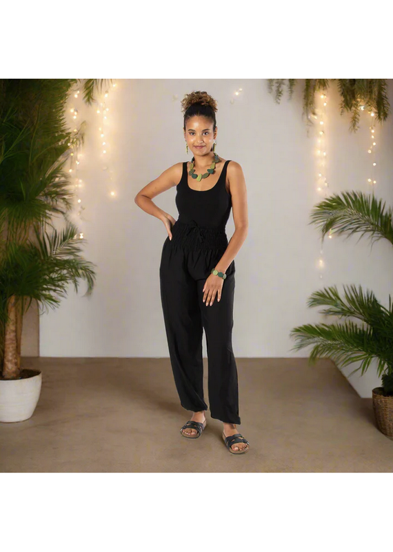 Simple Black Bali Pants