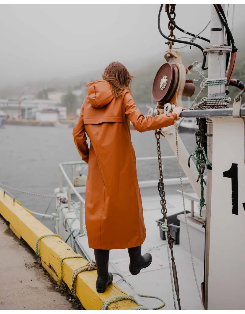 Mernini The Mernini Raincoat Caramel | Classic 48" Length