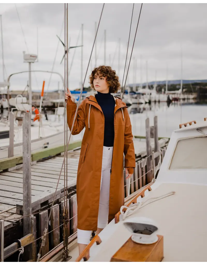 Mernini The Mernini Raincoat Caramel | Classic 48" Length