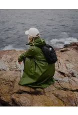 The Mernini Raincoat Chive Green | Classic 48" Length