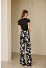 Luna Clothing Floral Print Linen Pant
