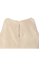 Luna Clothing Linen Sleeveless Dress in Natural