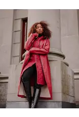 Mernini The Mernini Raincoat Merlot Red | Classic 48" Length