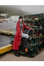 Mernini The Mernini Raincoat Merlot Red | Classic 48" Length