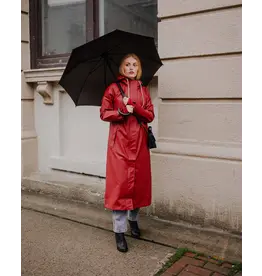 Mernini The Mernini Raincoat Merlot Red | Classic 48" Length