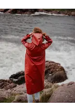 Mernini The Mernini Raincoat Merlot Red | Petite 42" Length