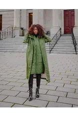 Mernini The Mernini Raincoat Chive Green | Petite 42" Length