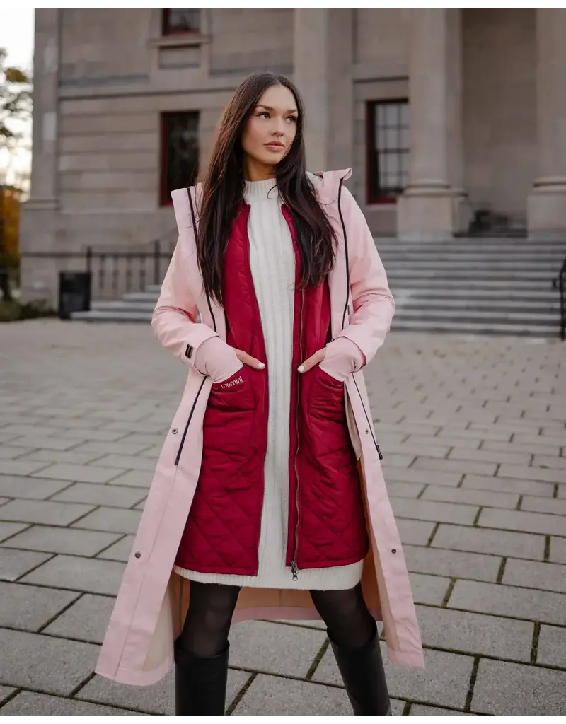 The Mernini Raincoat Tickled Pink | Classic 48" Length