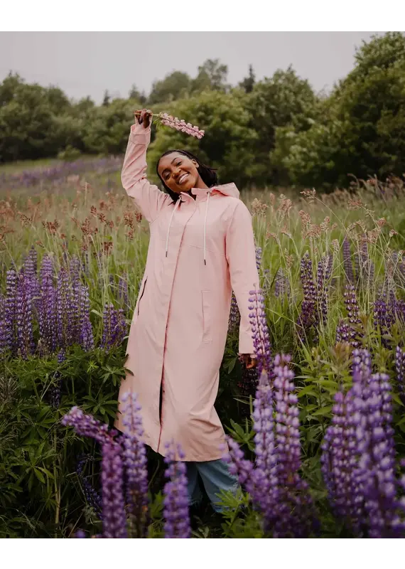 The Mernini Raincoat Tickled Pink | Classic 48" Length