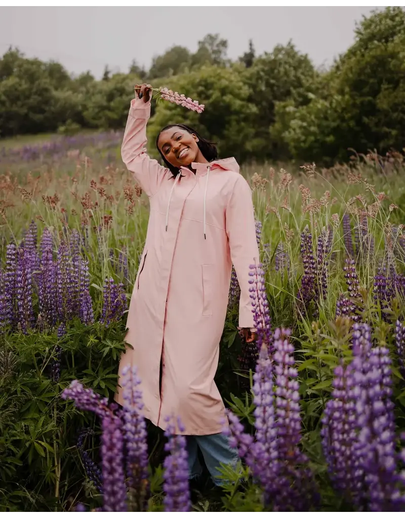 The Mernini Raincoat Tickled Pink | Classic 48" Length
