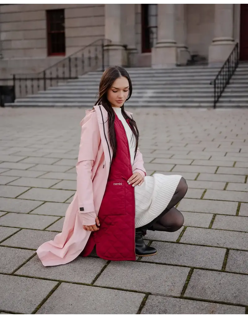 Mernini The Mernini Raincoat Tickled Pink | Petite 42" Length