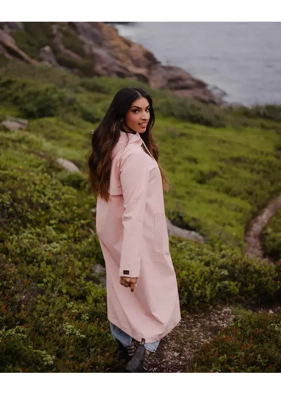 Mernini The Mernini Raincoat Tickled Pink | Petite 42" Length