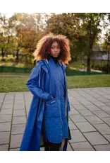Mernini The Mernini Raincoat Peony Blue | Petite 42" Length