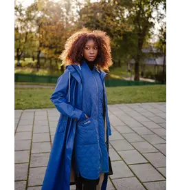 Mernini The Mernini Raincoat Peony Blue | Petite 42" Length