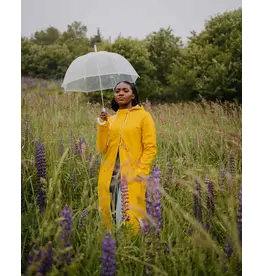 The Mernini Raincoat Dory Yellow | Petite 42" Length