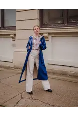 Mernini The Mernini Raincoat Peony Blue | Classic 48" Length