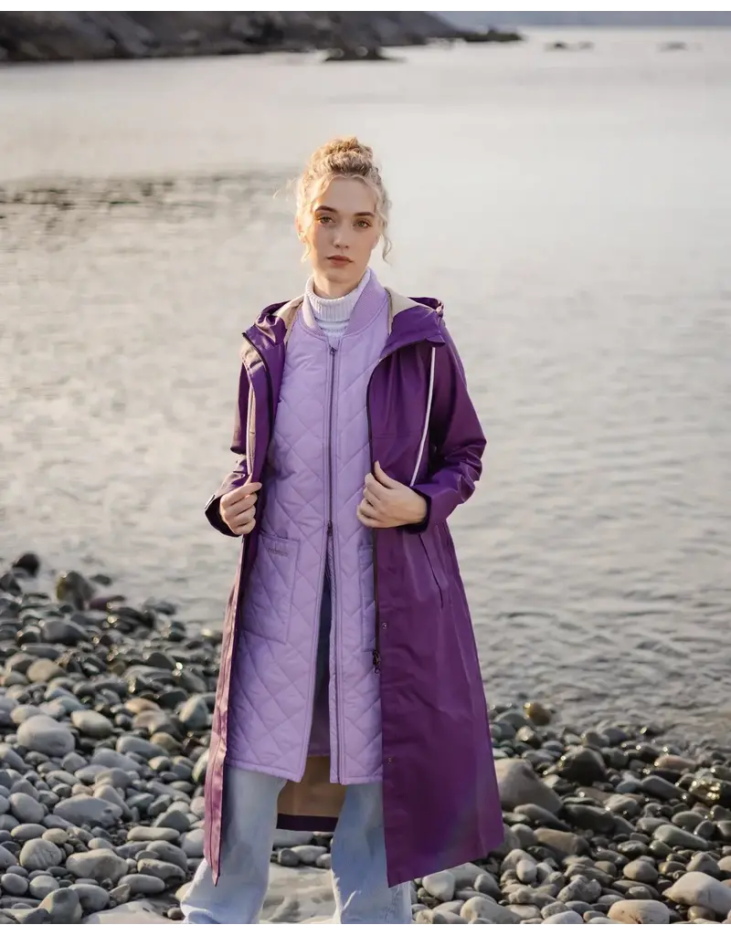 Mernini The Mernini Raincoat Purple Rain | Classic 48" Length